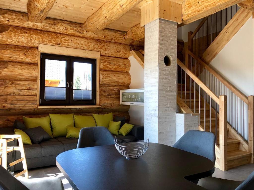 טאנה Naturstammhaus Und Appartements Zum Brockenbaecker מראה חיצוני תמונה