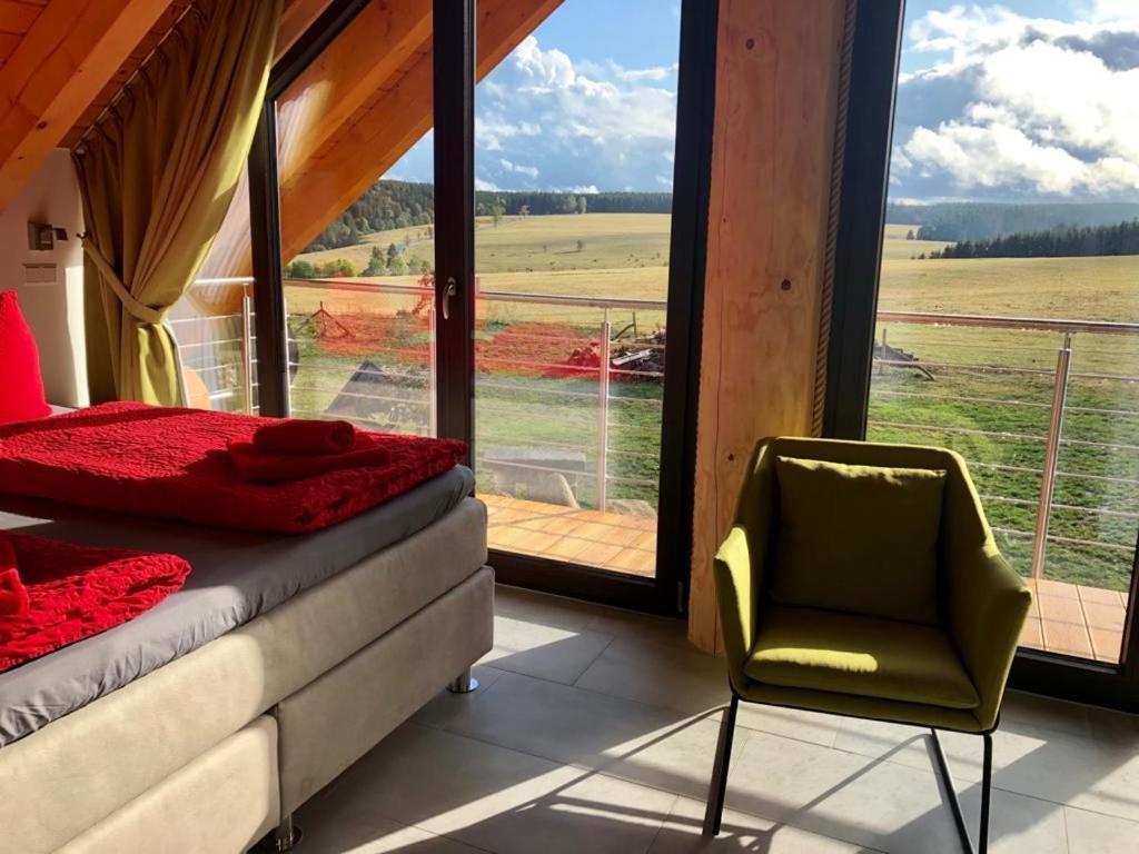 טאנה Naturstammhaus Und Appartements Zum Brockenbaecker מראה חיצוני תמונה